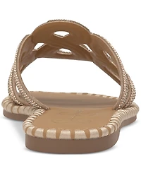 Jessica Simpson Women's Bria Rhinestone Slide Sandals