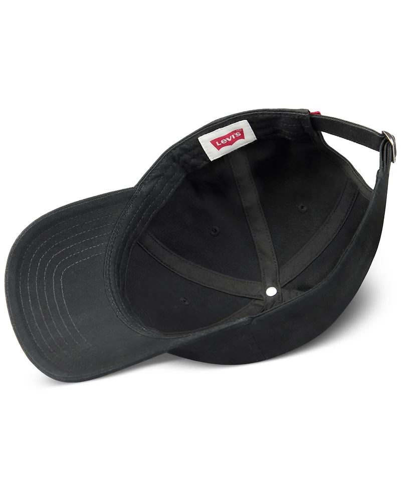 Levi's Men's Relaxed Double Horse Logo Patch Baseball Hat