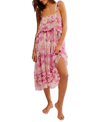 Free People Women's Moon Phase Printed Midi Nightgown