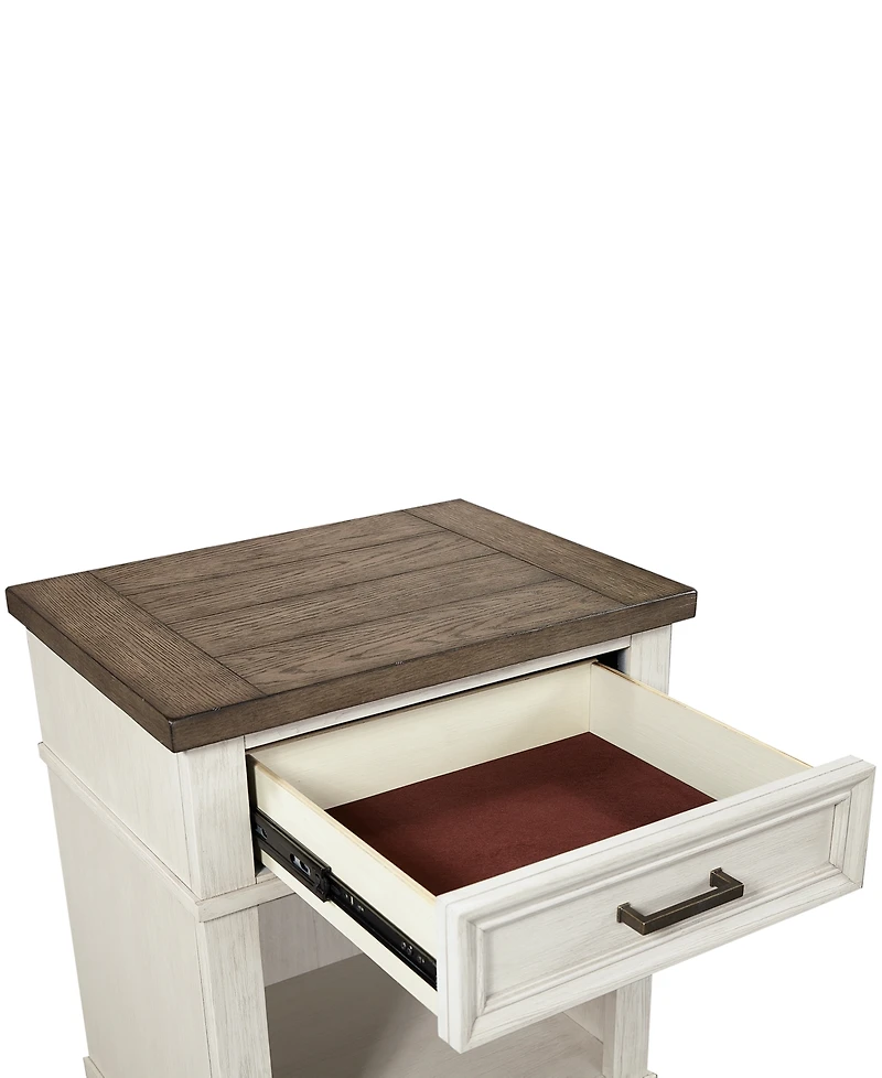 Dawnwood 1-Drawer Nightstand
