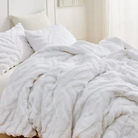 Tiger Plush - Coma Inducer Oversized Comforter Set - White