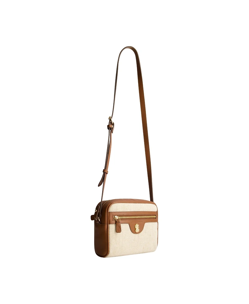 Tommy Bahama Lurex Linen Camera Bag