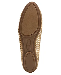 Anne Klein Women's Luci Raffia Cap Toe Ballet Flats