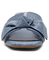 Anne Klein Women's Kizmet Knot Block Heel Dress Sandals