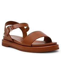 Anne Klein Women's Elani Round Toe Footbed Sandals
