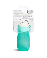 Munchkin Toddler Flip n Lock Elephant Straw Cup, 12 oz, Mint