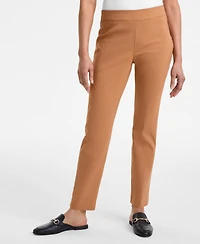Jm Collection Women's Tummy-Control Cambridge Slim-Leg Pull-On Pants, Exclusively at Macy's