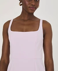 French Connection Women's Whisper Bow-Trim Strappy Mini Dress