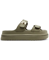 Steve Madden Women's Bigschmona Platform Slide Sandals