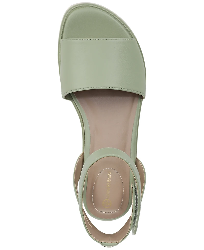 Giani Bernini Women's Constancia Ankle Strap Wedge Sandals, Created for Macy's