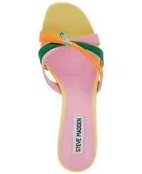 Steve Madden Women's Cary Strappy Kitten-Heel Mule Sandals