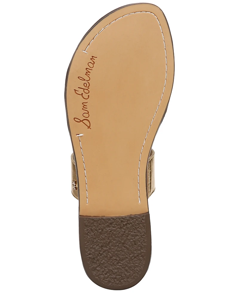 Sam Edelman Women's Gabi Slide Flat Sandals
