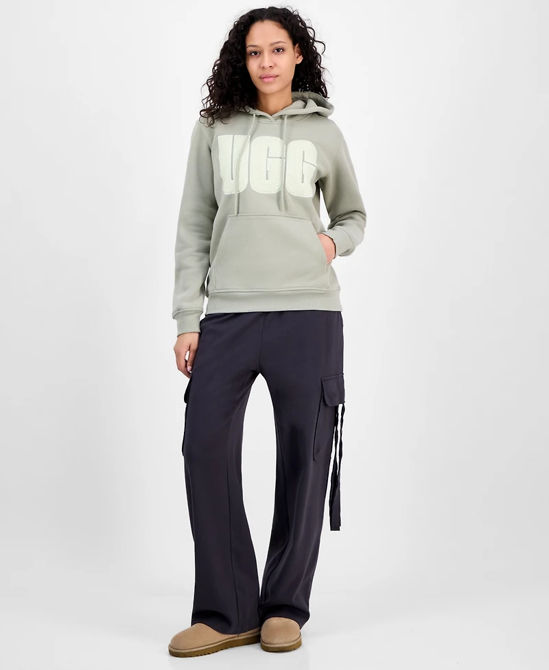 Ugg Women's Rey UGGfluff Logo Hoodie