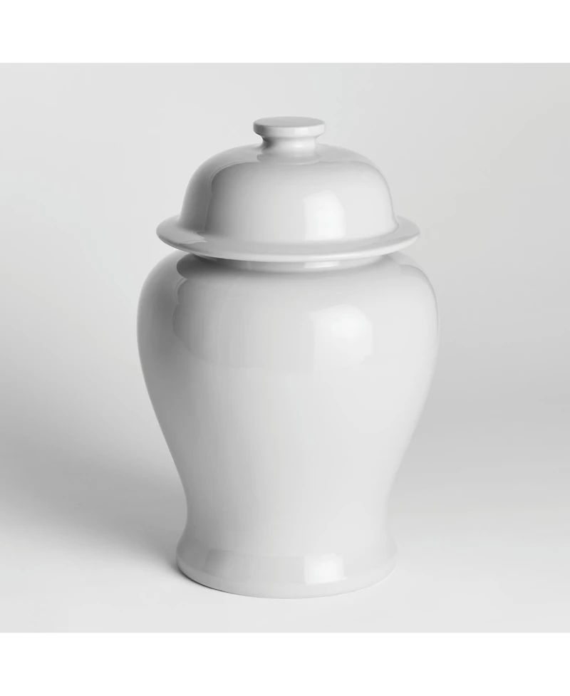 Koa Wide Lidded Ginger Jar Small