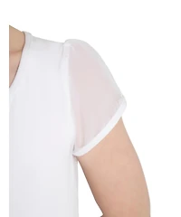 Capezio Girls Puff Sleeve Keyhole Back Leotard