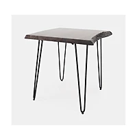 Nature's Edge 24'' Solid Acacia Square End Table