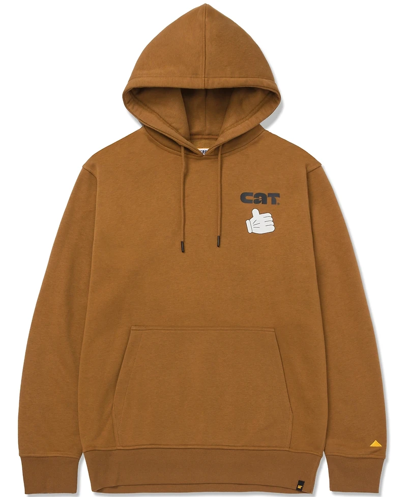 Cat Men's Graphic Pullover Hoodie