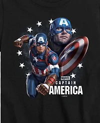Captain America Boys Graphic T-Shirt