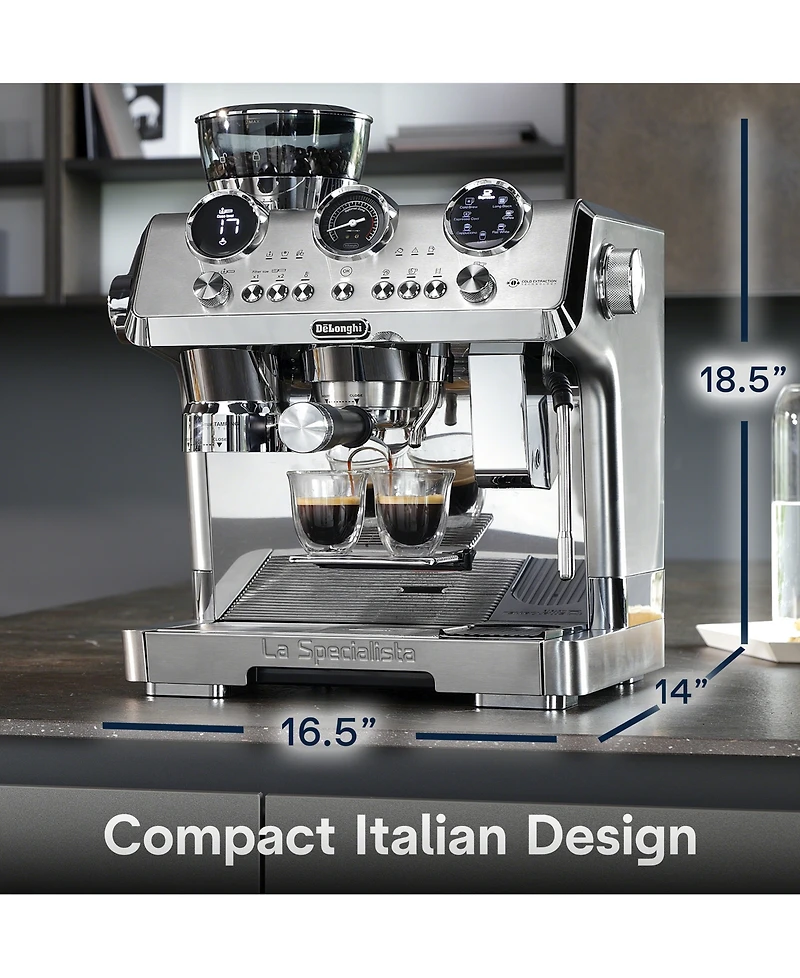 De'Longhi La Specialista Maestro Espresso Machine with Cold Brew & Espresso