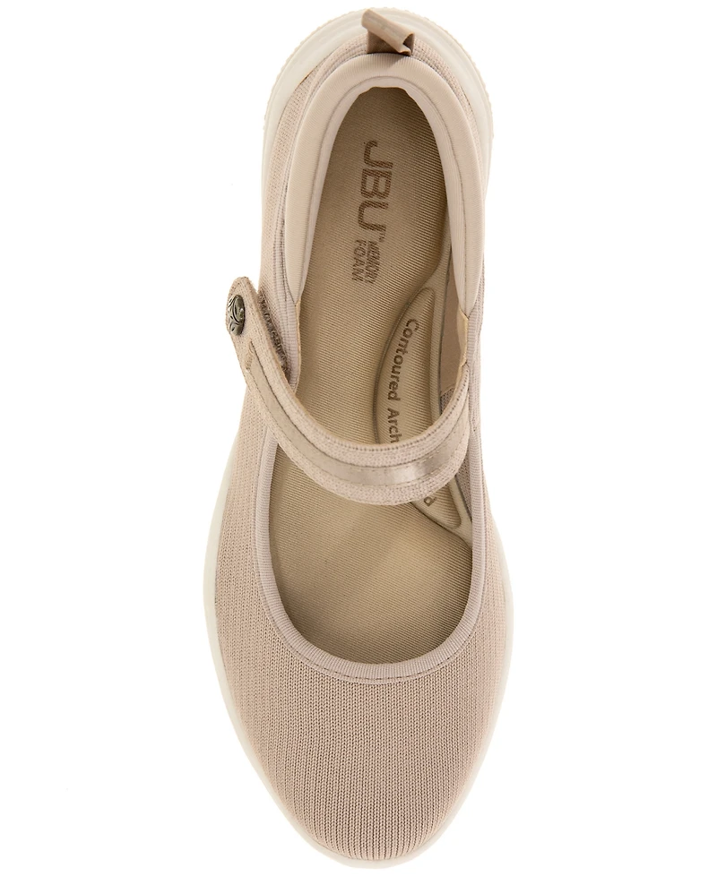 Jbu Women's Merry Mary Jane Flat Shoe