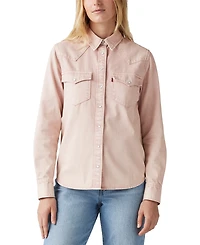 Levi's Women's The Ultimate Western Cotton Denim Shirt