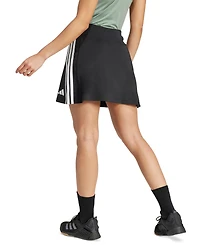 adidas Women's Three-Stripe Logo-Graphic Mini Skort