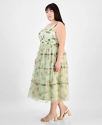 Adrianna Women's Tiered Midi Dress