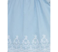 Little Me Baby Girls 3-Pc. Cotton Eyelet Tunic, Shorts & Headband Set