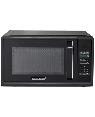 Black + Decker 900-Watt Microwave Oven With Multi-Stage Cooking