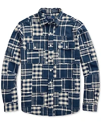 Polo Ralph Lauren Men's Classic-Fit Patchwork Workshirt