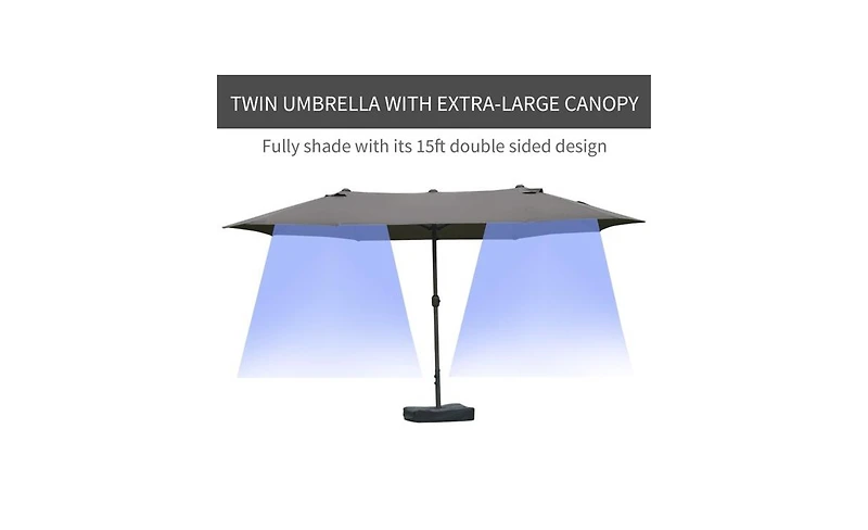 Outdoor Beach Umbrella – Uv-Resistant Shade for Beach, Picnic, or Relaxation
