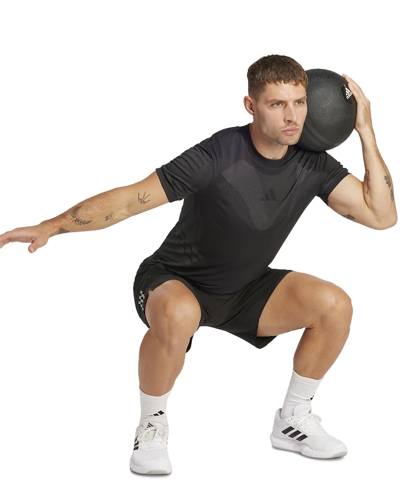 adidas Men's Slim-Fit Performance Seamless T-Shirt