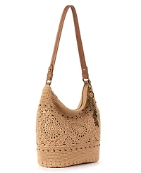 The Sak Sequoia Crochet Medium Hobo Bag