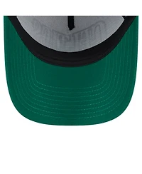 New Era Men's Kelly Green Boston Celtics Throwback Gradient A-Frame 9FORTY Adjustable Hat