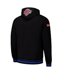 Pro Standard Men's Black New York Knicks Area Code Pullover Hoodie