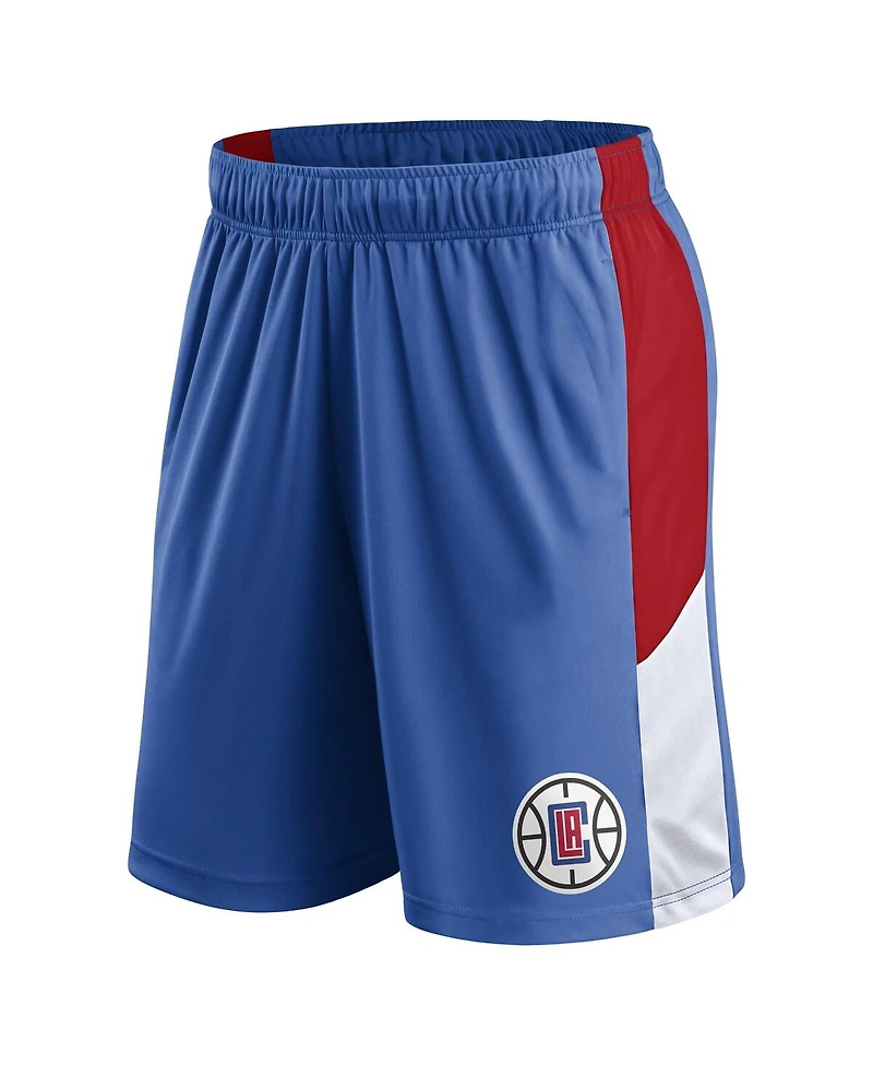 Fanatics Men's Royal La Clippers Practice Performance Shorts