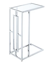 Convenience Concepts Town Square Chrome C End Table