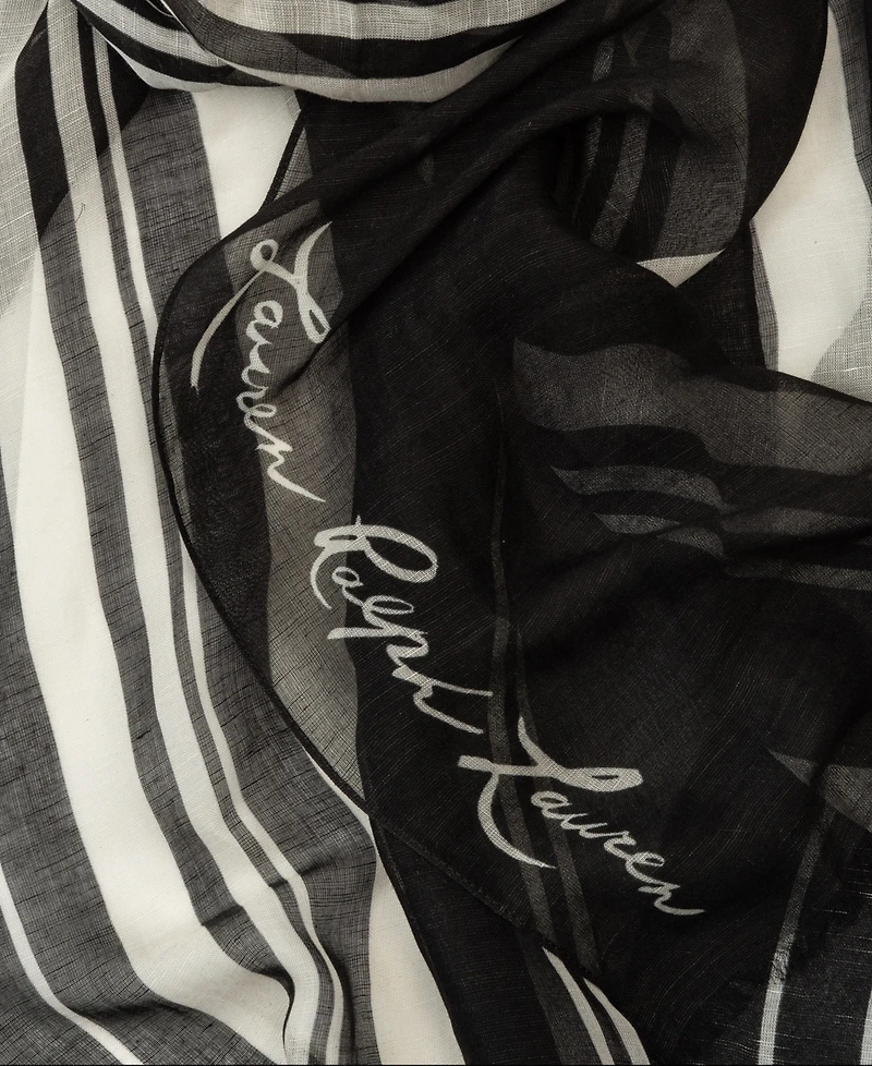 Lauren Ralph Lauren Stripe Wrap