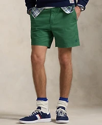 Polo Ralph Lauren Men's Classic Fit Stretch Prepster 6" Shorts