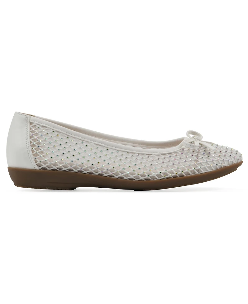 Cliffs by White Mountain Women's Carlicia Round Toe Ballet Flats