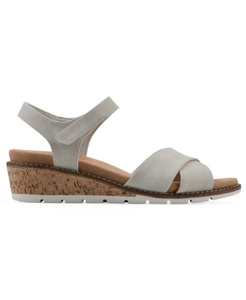 Cliffs by White Mountain Women's Tinna Wedge Sandals