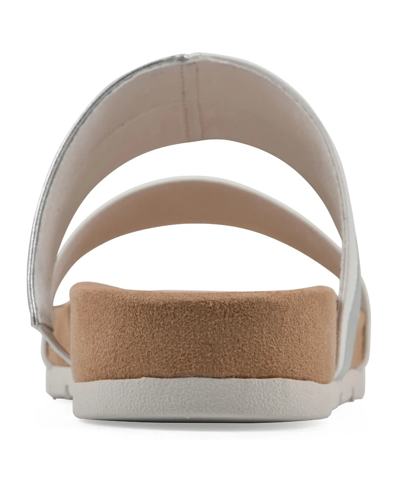 Cliffs by White Mountain Women's Tammy Slide Slip-On Sandals