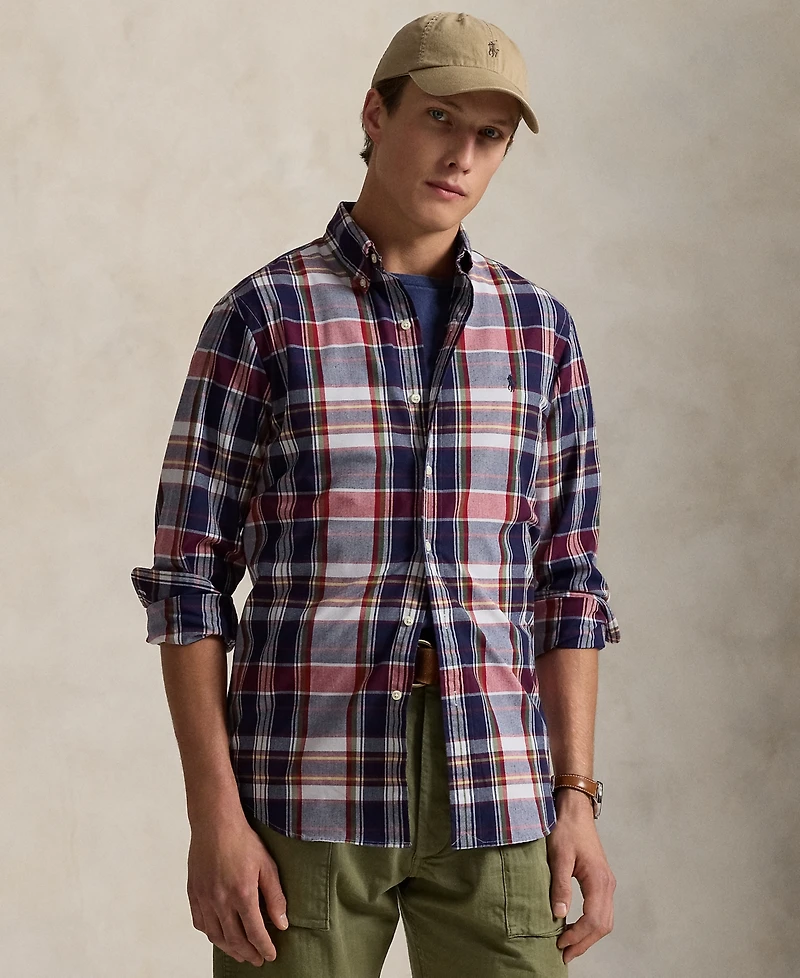Polo Ralph Lauren Men's Classic Fit Plaid Performance Shirt