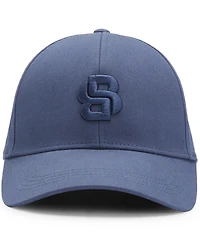 Boss by Hugo Boss Men's Double B Monogram Cotton Twill Cap