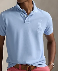 Polo Ralph Lauren Men's Custom Slim Fit Big Pony Mesh Shirt