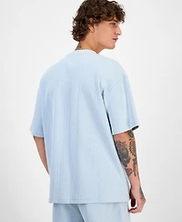 Hugo by Hugo Boss Men's Relaxed-Fit Crewneck Shirt
