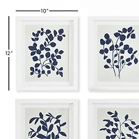 Leafy Vine Prints Set of 4