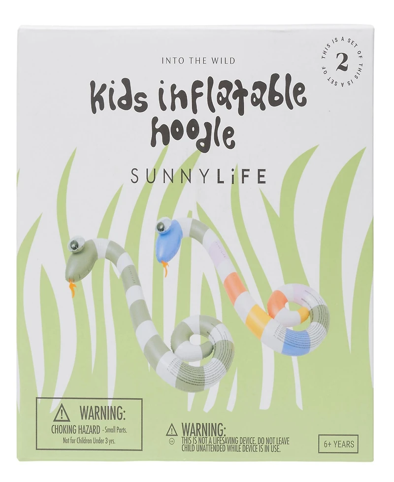 Sunnylife Kids Inflatable Noodle, Set of 2