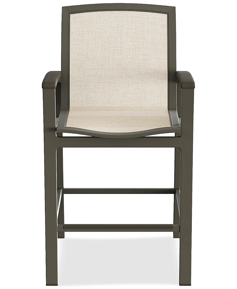 Bartow Outdoor Counter Stool, Created for Macy's