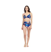 Profile by Gottex Women's Melody Sweetheart Twist Bikini Bra Soft Cups Adjustable Straps